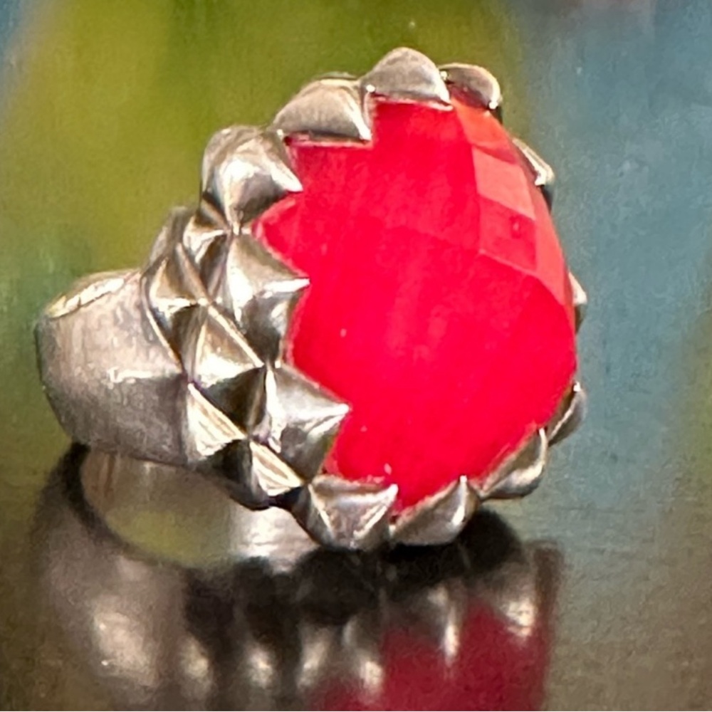 Authentic Sterling Silver Stephen Webster Quartz Ring